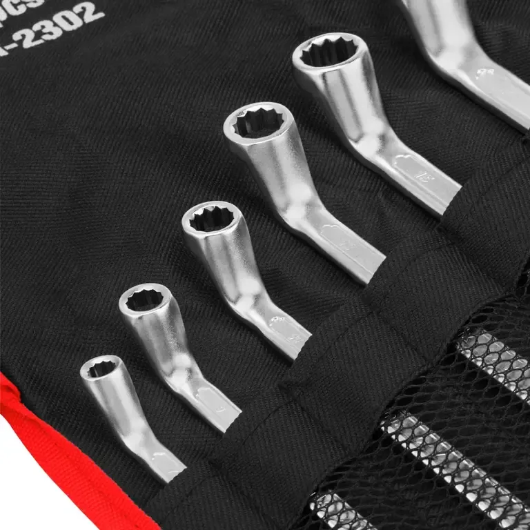 Double Ring offset Spanner set (12pcs)